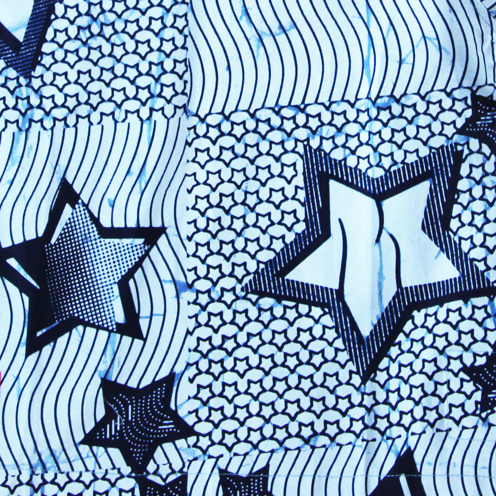 Kids Unisex Classic Kimono "Stars and Waves"