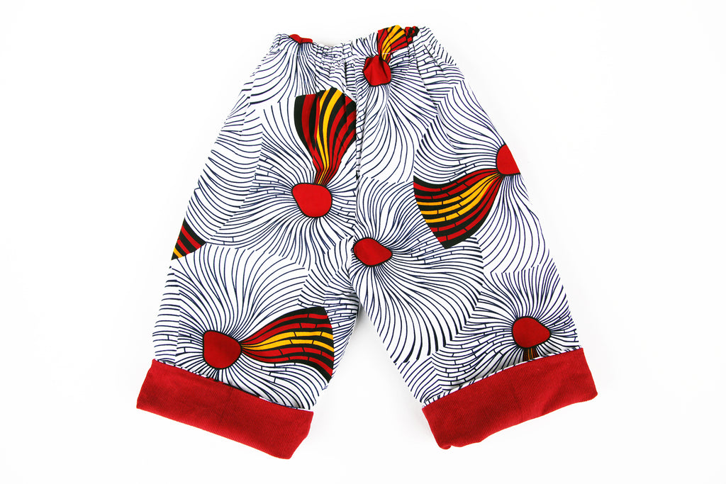 Baby and Toddler Reversible Pants "Burst"
